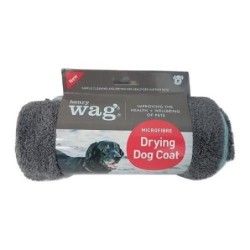 Henry Wag Hundetrocknungsmantel XS grau