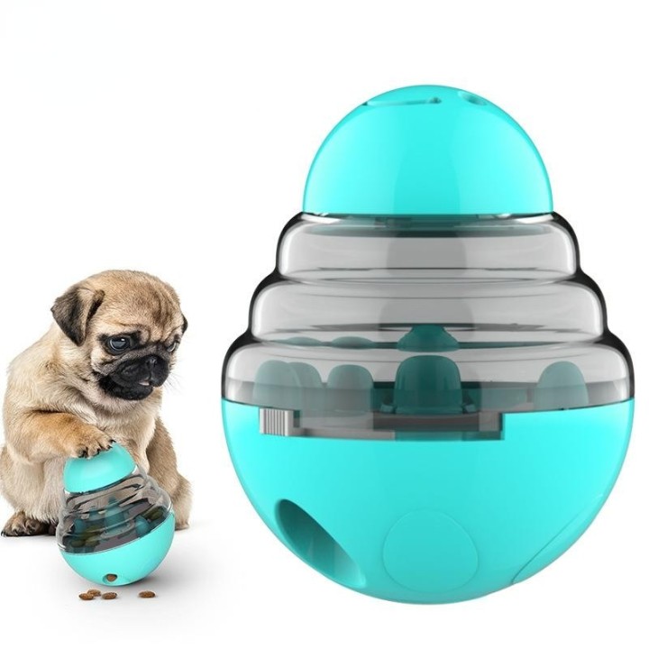 Hund Feeder Spielzeug Tumbler Slow Food Dispenser Pet Feeder Hund Interaktive Trainning Snack Lagerung Leckage Ball Spielzeug