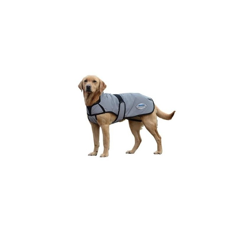 Weatherbeeta Comfitec Reflektierende Hundejacke 25cm silber