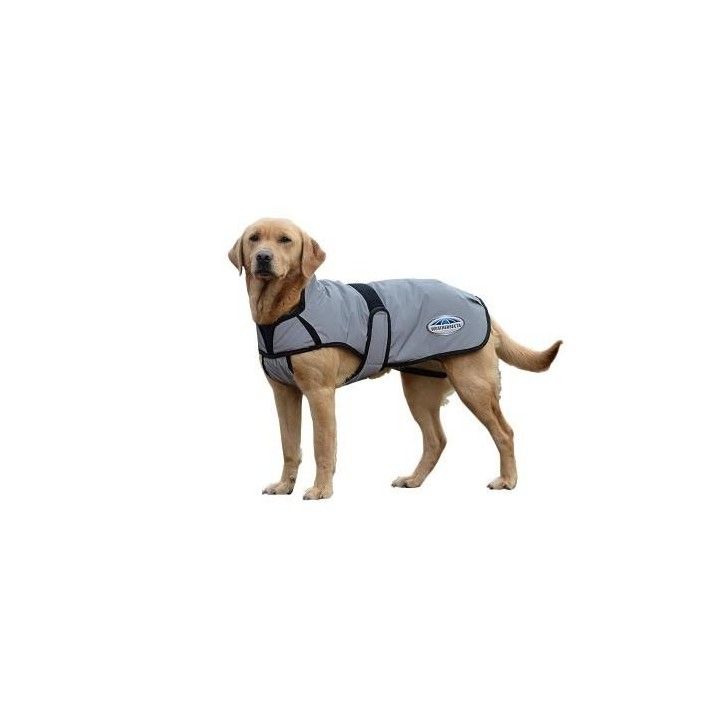 Weatherbeeta Comfitec Reflektierende Hundejacke 25cm silber