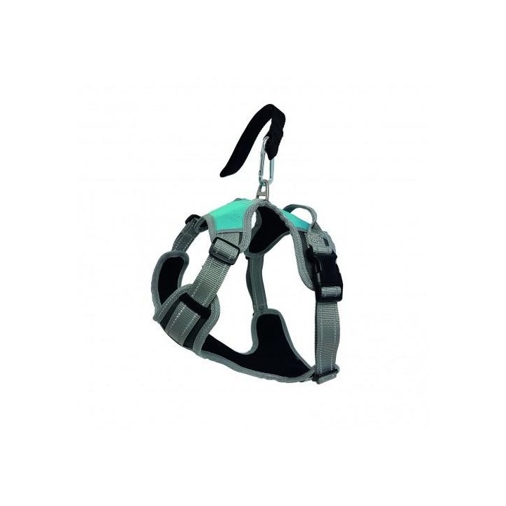 Henry Wag Reise-Hundegeschirr Large grau/blau