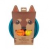 Waboba Woofpack Hundeball-Set One Size braun
