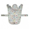Cath Kidston Dog Rain Mac mit Fleece-Innen- und Lederetikett XS schwarz