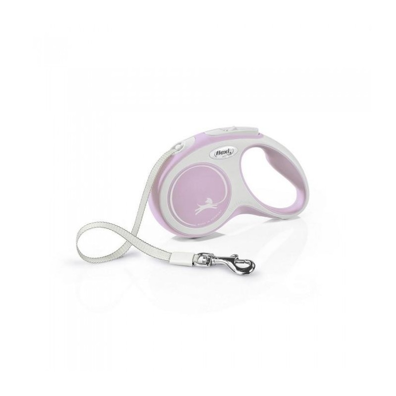 Flexi New Comfort kleine geklebte einziehbare Hundeleine 5m