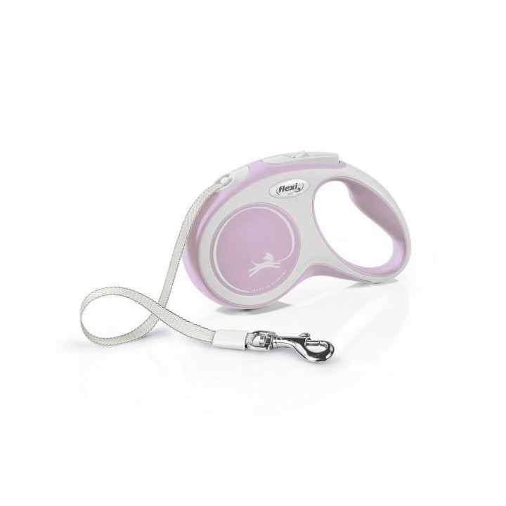 Flexi New Comfort kleine geklebte einziehbare Hundeleine 5m