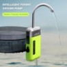 Tragbare Mini-Luftpumpe für den Außenbereich, Luftsauerstoffpumpe mit Luftsteinrohr, 3-in-1-Sensor, USB-Aufladung grün