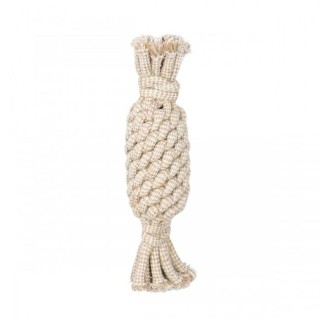 Benji & Flo Ananas, umweltfreundliches Seil-Hundespielzeug One Size natur