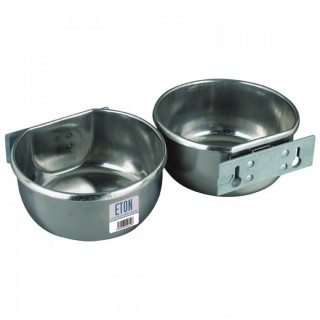 Eton Edelstahl-D-Cup mit anschraubbarem Montageplattensatz 850ml silber