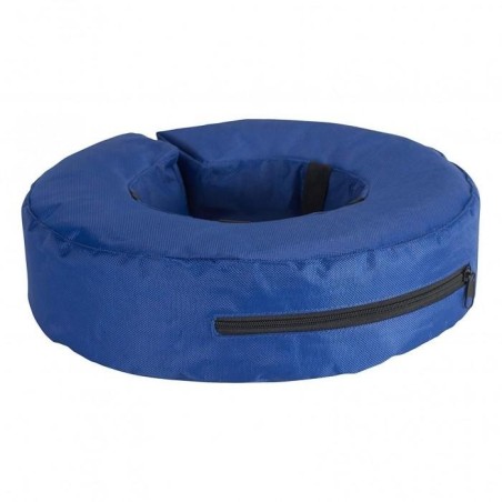 Aufblasbares Buster-Halsband XL blau