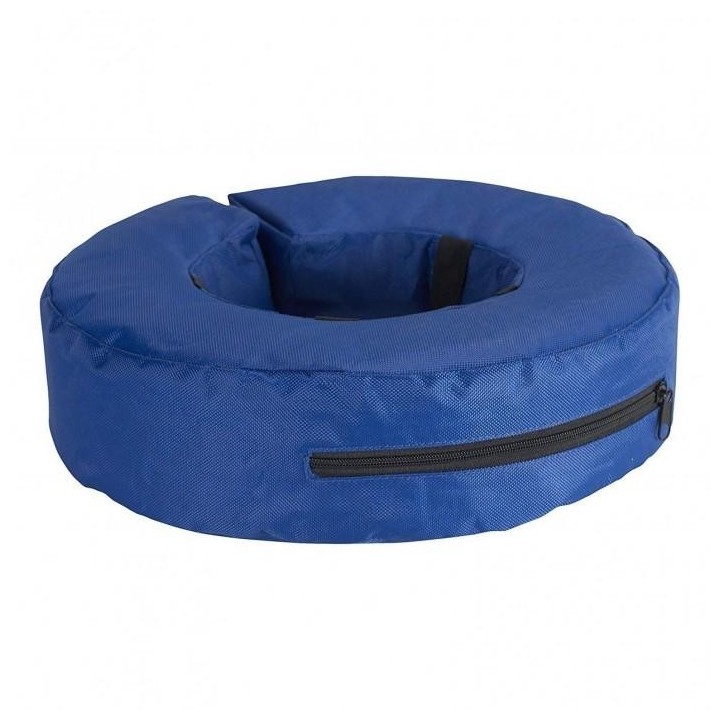 Aufblasbares Buster-Halsband XL blau