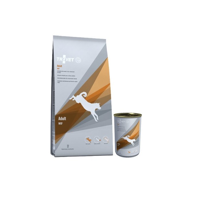 TROVET Adult MXF Hundefutter - 3 kg