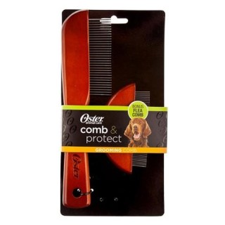 OSTER – Entwirrungskamm aus Holz mit kostenlosem Anti-Flue-Kamm