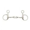 Lorina French Link Hanging Cheek Snaffle 6.5in silber