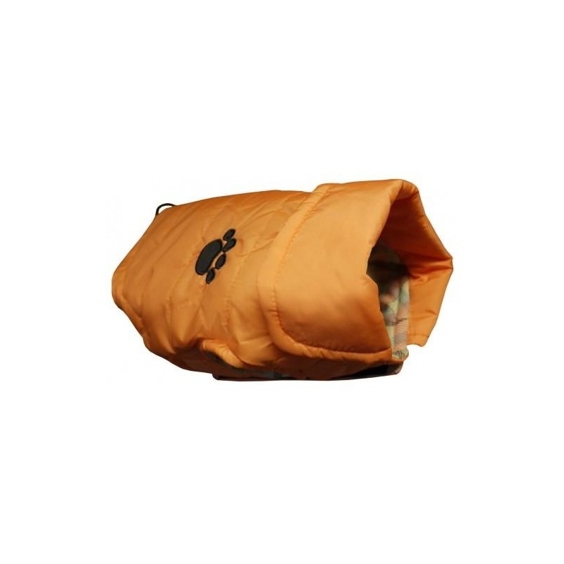 Vital Pet Products Hundemantel mit wasserdichter Weste 20in orange
