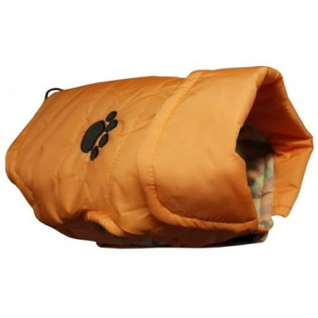 Vital Pet Products Hundemantel mit wasserdichter Weste 20in orange
