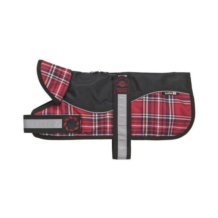 Reflektierendes, gepolstertes Hundegeschirr von Outhwaite 20cm grün