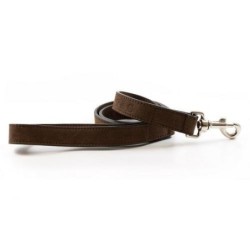 Ralph & Co Nubuk Hundeleine Thin grau