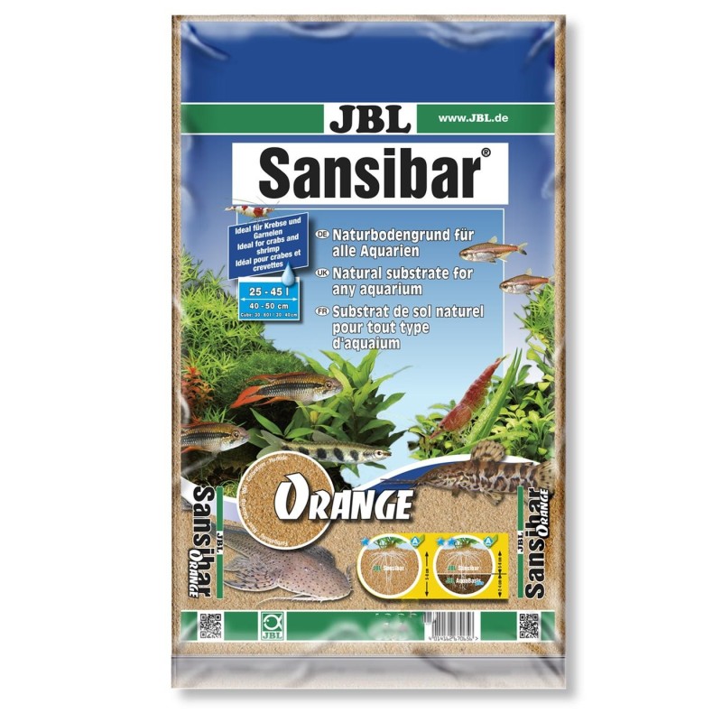 Jbl Sansibar Orange 5Kg - Feiner Bodengrund