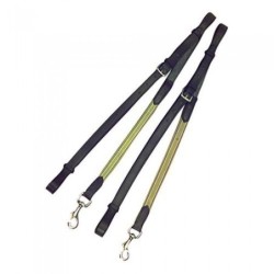 Kincade Leder/elastische Seitenzügel One Size schwarz