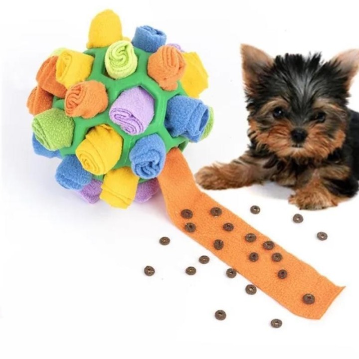 1Pcs Pet Sniffing Ball Spielzeug Ball Tragbare Fördern Natürliche Nahrungssuche Fähigkeiten Ausbildung Pädagogisches Hund Spi