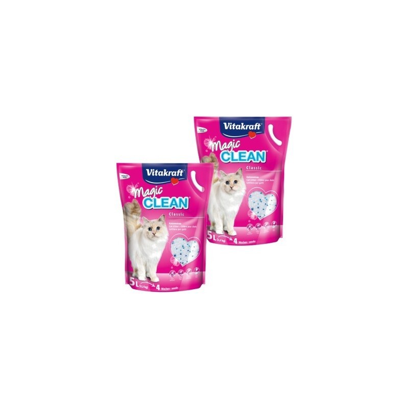 Vitakraft Magic Clean Katzenstreu 2x5 l