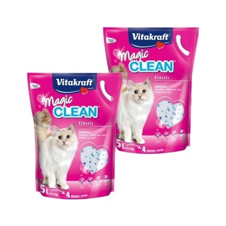 Vitakraft Magic Clean Katzenstreu 2x5 l