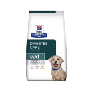 Hill's Prescription Diet w/d Low Fat / Diabetes / Colitis Hundefutter - 4 kg