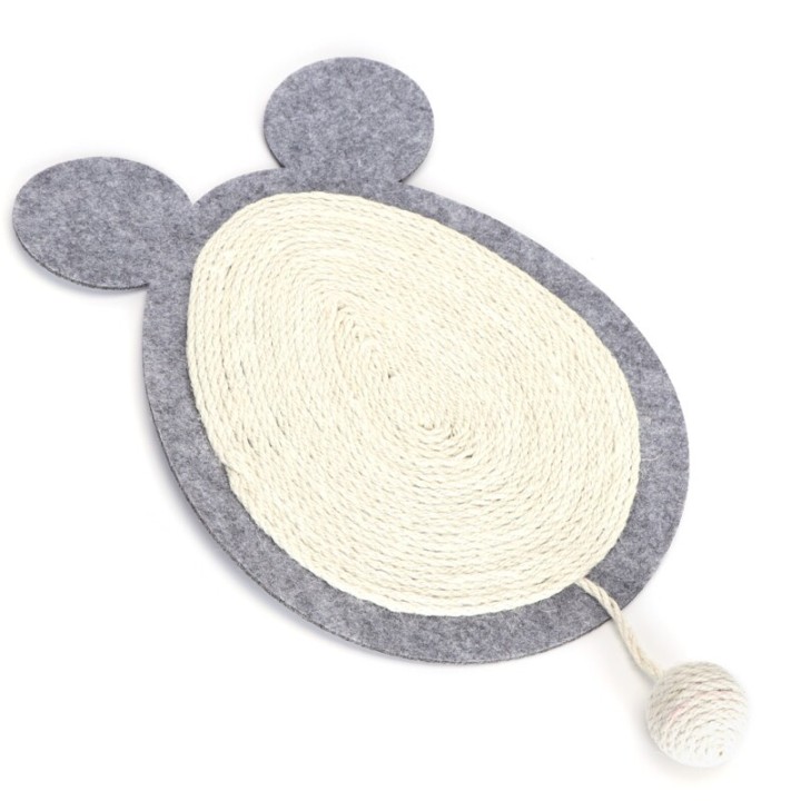 nobleza - Maus Filz-Kratzbrett für Katzen