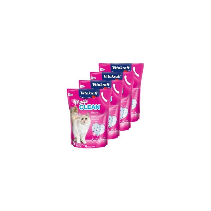 Vitakraft Magic Clean Katzenstreu 4x5 l
