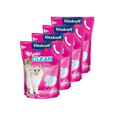Vitakraft Magic Clean Katzenstreu 4x5 l