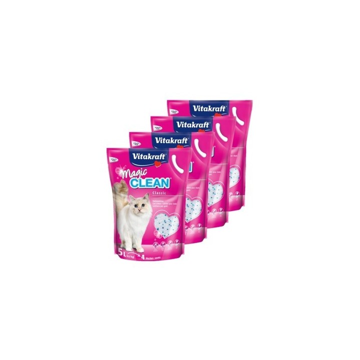 Vitakraft Magic Clean Katzenstreu 4x5 l