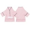 Hunde-Bademantel, Pyjama, Haustier-Spa, Trockenmantel, Nachtwäsche für kleine, mittelgroße und große Hunde Large rosa