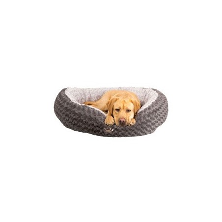 Hundebett Donut-Dream grau, Gr. Ø60 cm