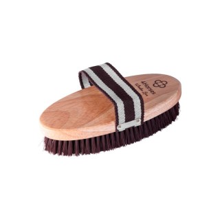 4Horses Kardätsche mit Teddyfleece Wooden Love