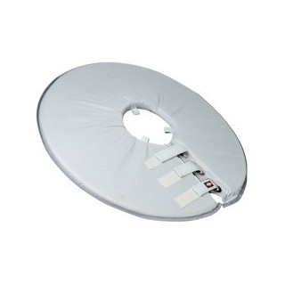 TRIXIE Hunde-Schutzkragen grau, Gr. XS, Halsumfang: ca. 23 – 27 cm