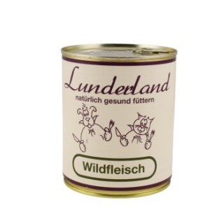 Lunderland Reinfleisch-Dose Wildfleisch 6x800 g