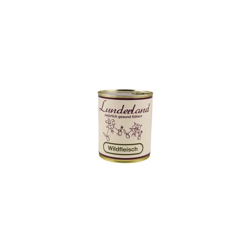 Lunderland Reinfleisch-Dose Wildfleisch 6x800 g