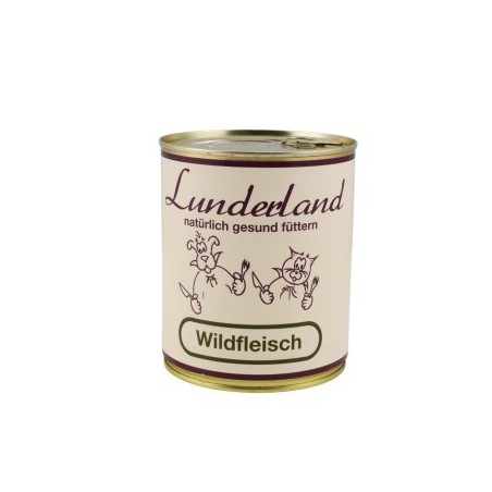 Lunderland Reinfleisch-Dose Wildfleisch 6x800 g