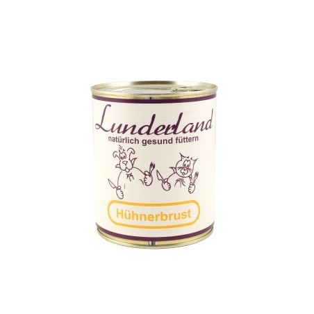 Lunderland Reinfleisch-Dose Hühnerbrust 6x800 g