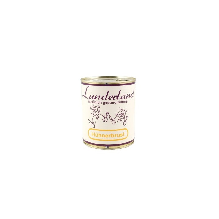 Lunderland Reinfleisch-Dose Hühnerbrust 6x800 g