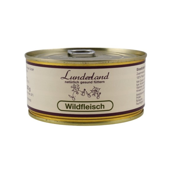 Lunderland Reinfleisch-Dose Wildfleisch 12x300 g