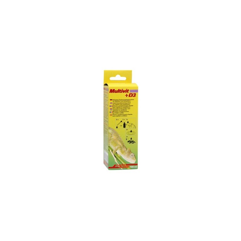 Lucky Reptile Multivit+ D3 100 ml