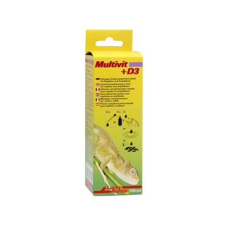 Lucky Reptile Multivit+ D3 100 ml