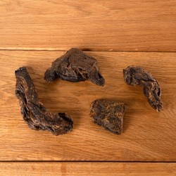 alsa-nature Pferdefleisch Kauartikel, 200 g, Breite: ca. 2 cm, Länge: ca. 8 - 12 cm, Hundefutter