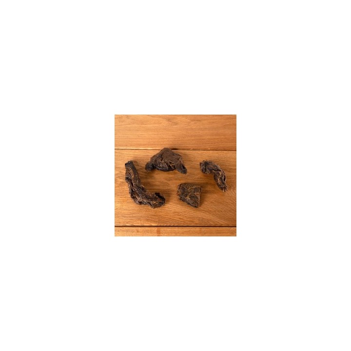 alsa-nature Pferdefleisch Kauartikel, 200 g, Breite: ca. 2 cm, Länge: ca. 8 - 12 cm, Hundefutter