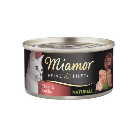 Miamor Feine Filets Naturelle Thunfisch und Lachs 96x80 g