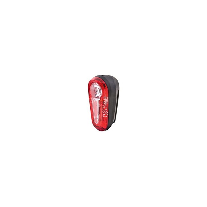 Croozer® Batterierücklicht für Hunde-Fahrradanhänger rot-weiß, Maße: ca. 3 x 6 cm
