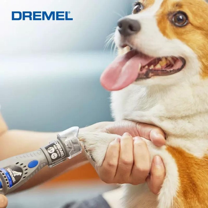 Dremel 7020 PGK Nagelschleifer für Haustiere, leises elektrisches Nagelfeil-Pflegeset für Hunde, Sicherheits-Nagelknipser für
