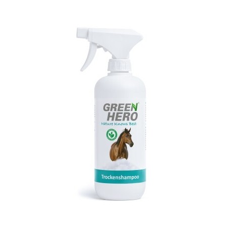 Greenhero Trockenshampoo für Pferde