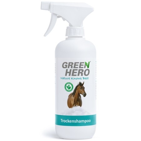 Greenhero Trockenshampoo für Pferde